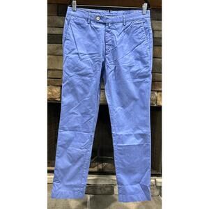 Men’s HACKETT London Dusty Blue Sanderson Tailored Pants 34R Ins 31 *D2